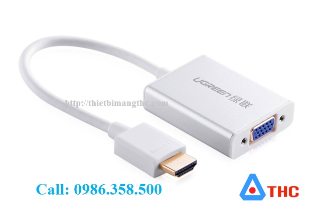 Thiết bị chuyển đổi HDMI sang VGA chính hãng Ugreen